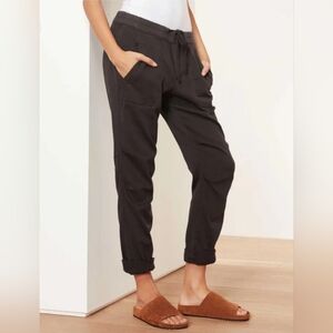 James Perse Los Angeles Women's Soft Drape Pants Carbon 2